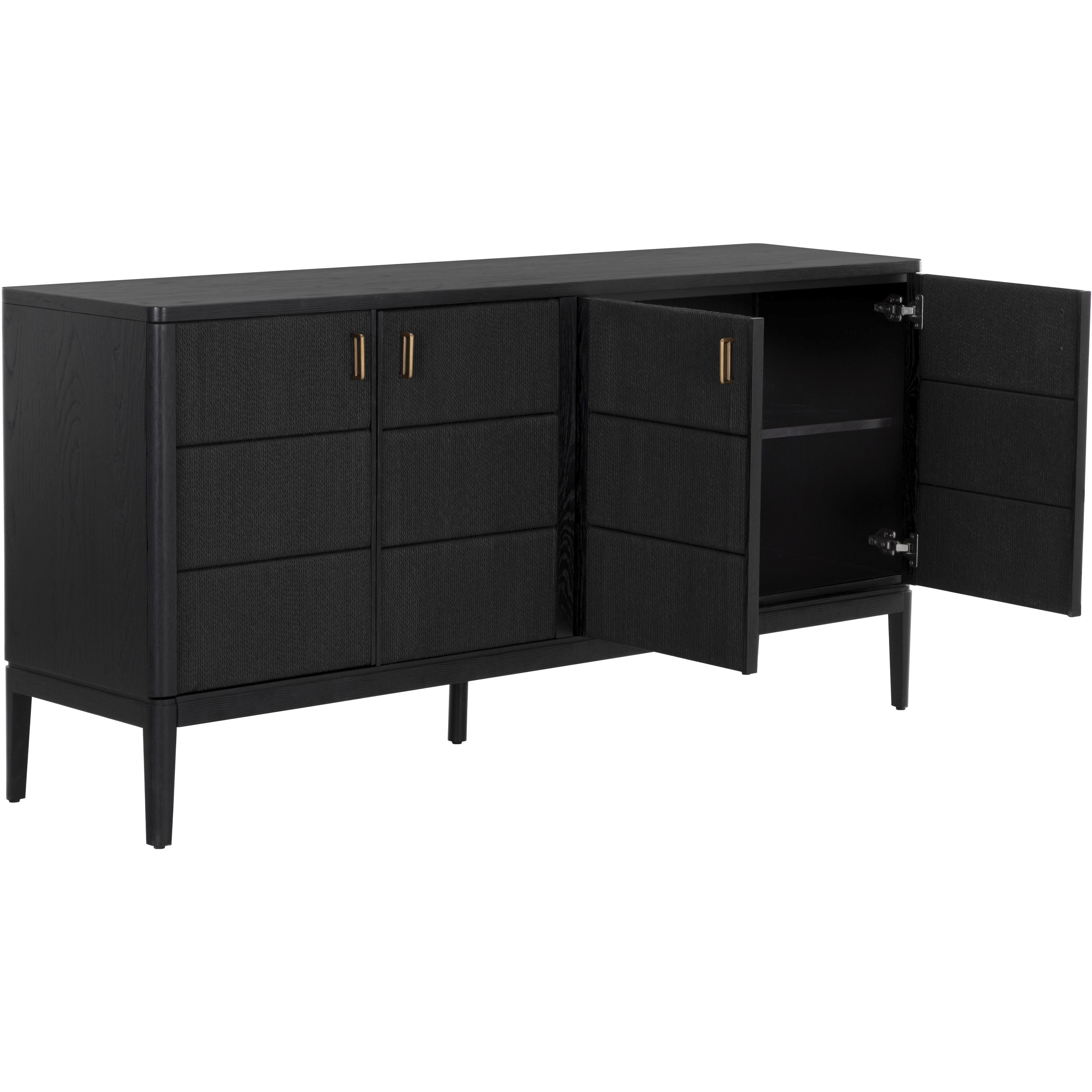 Etienne 71 X 19 inch Black Sideboard